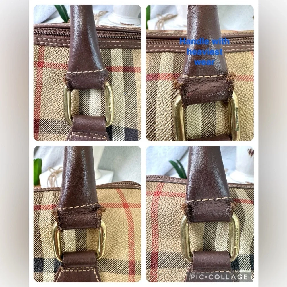 ❤️Vintage Burberrys Boston Bag - Picture 9 of 15